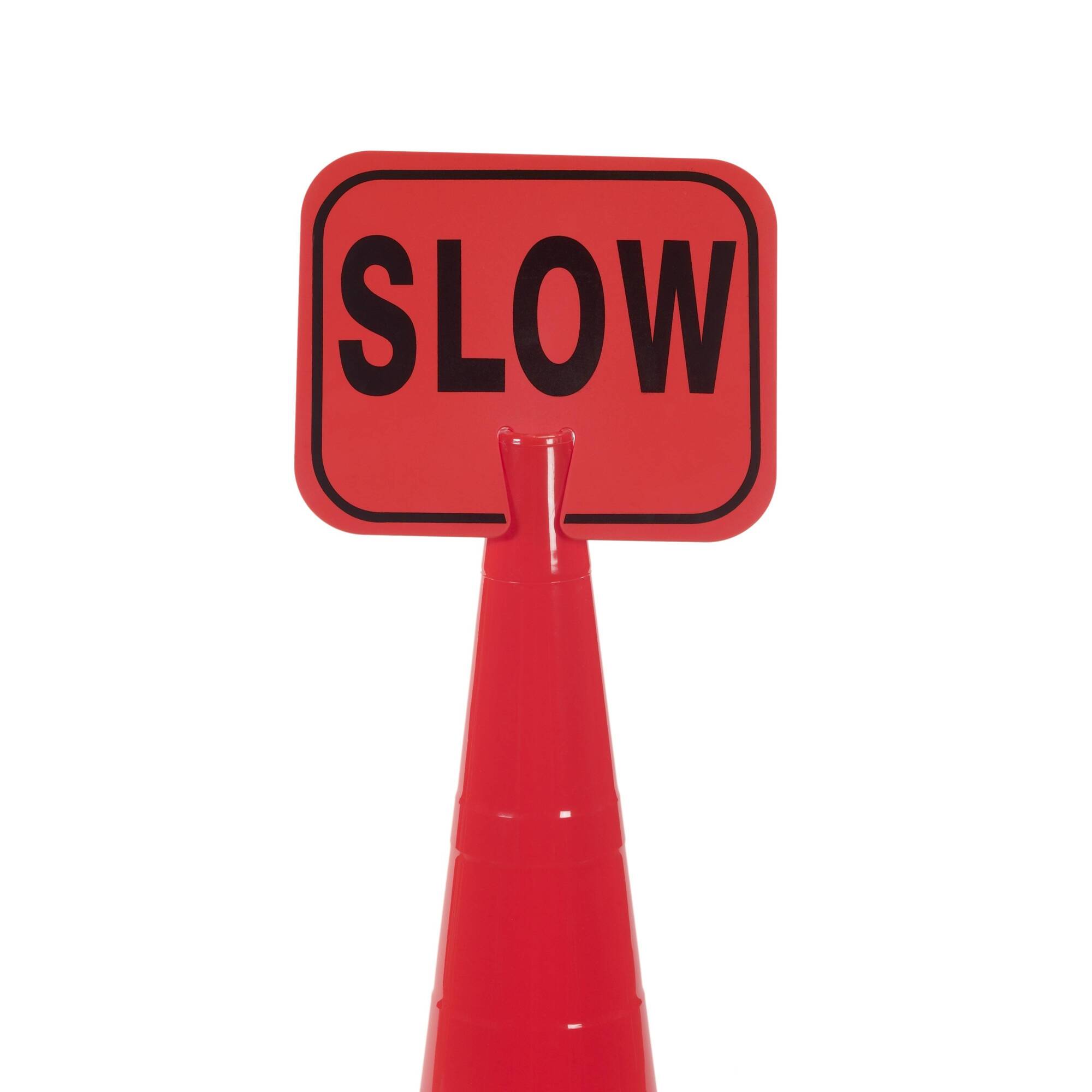 Mutual Industries 17729-0-1 Slow Cone Sign